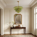 Lotus Leaf Murano Chandelier