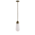 Brass  Teardrop Pendant Light