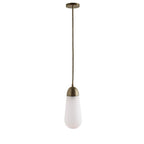 Brass  Teardrop Pendant Light