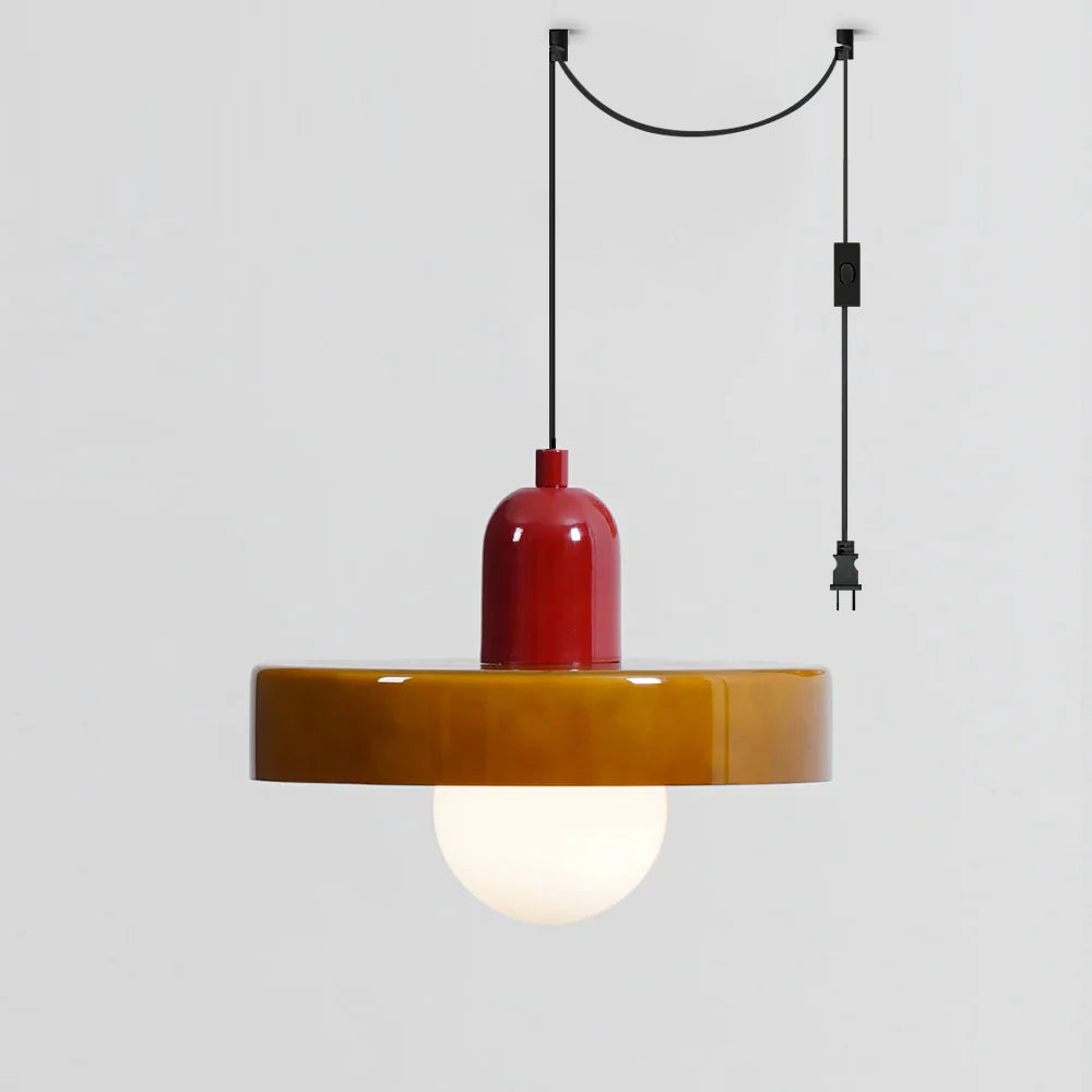 Color Blocked Pendant Light