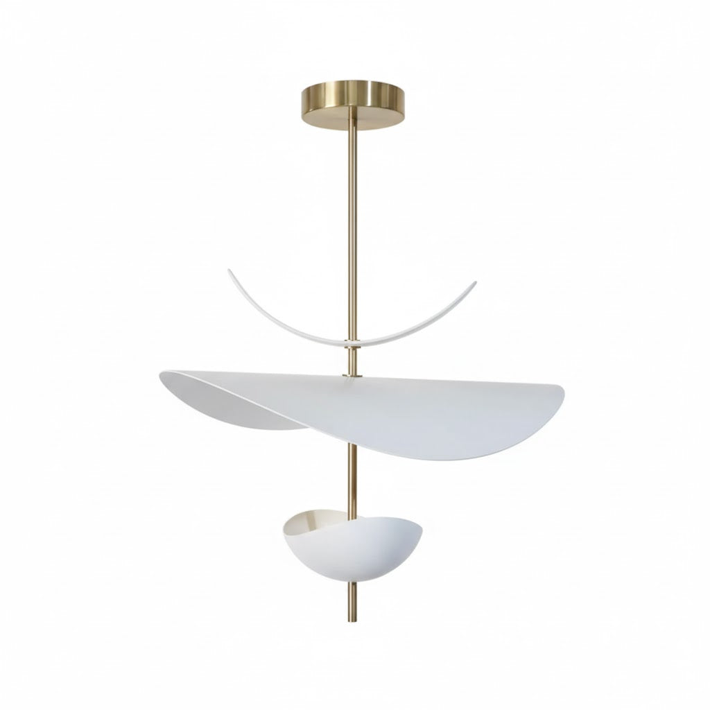 Aluminum Petal Chandelier
