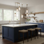 Brass  Teardrop Pendant Light