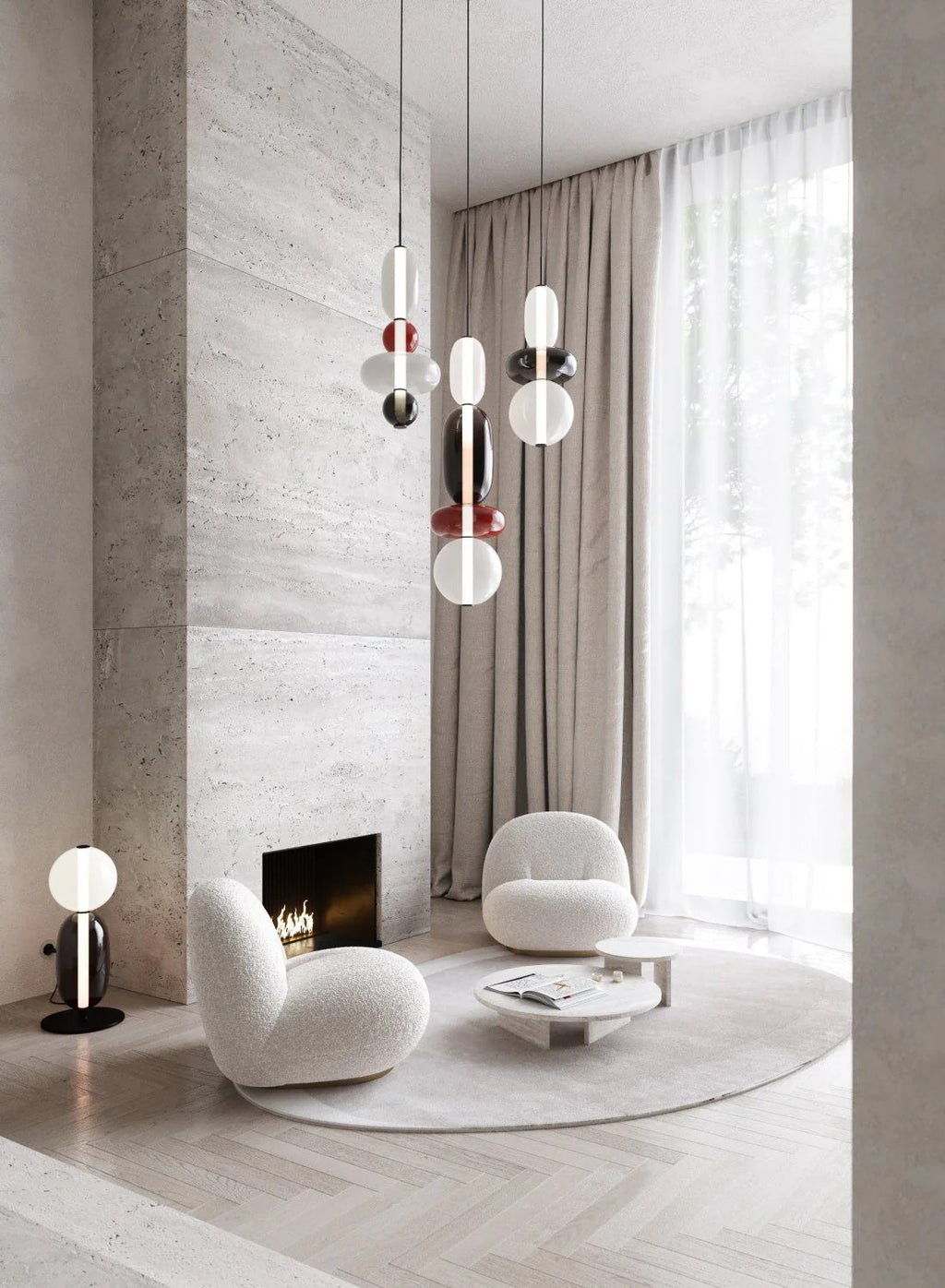 Geodesic Sphere pendant lamp