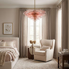 Lotus Leaf Murano Chandelier