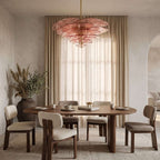Lotus Leaf Murano Chandelier