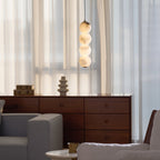Alabaster  Orb Pendant Light