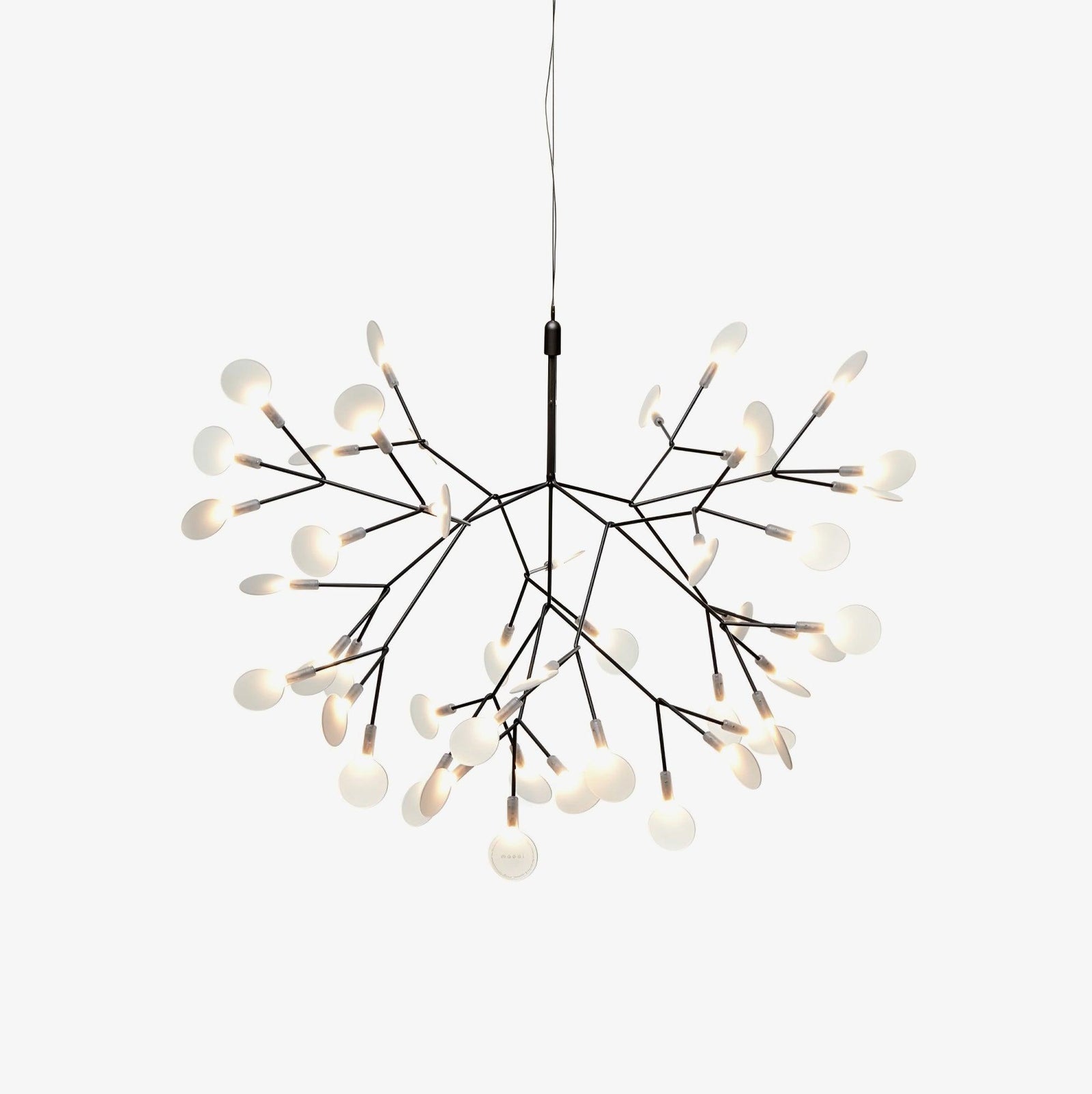 Large Branching Firefly Chandelier Studio Product Shot