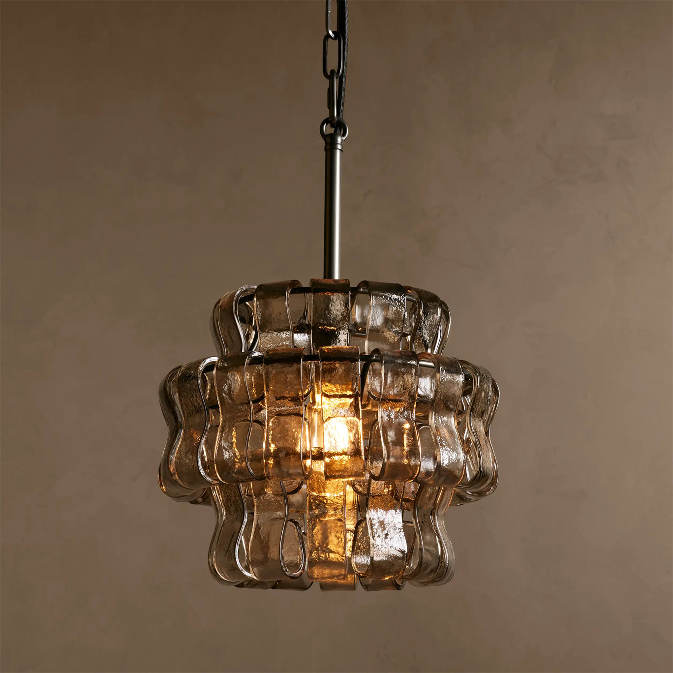Ribbon Glass Pendant Light