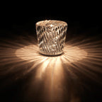 Becrux Crystal Cordless Table Lamp