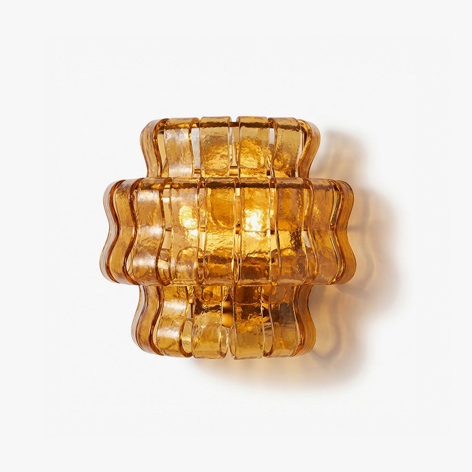 Ribbon Glass Wall Sconce