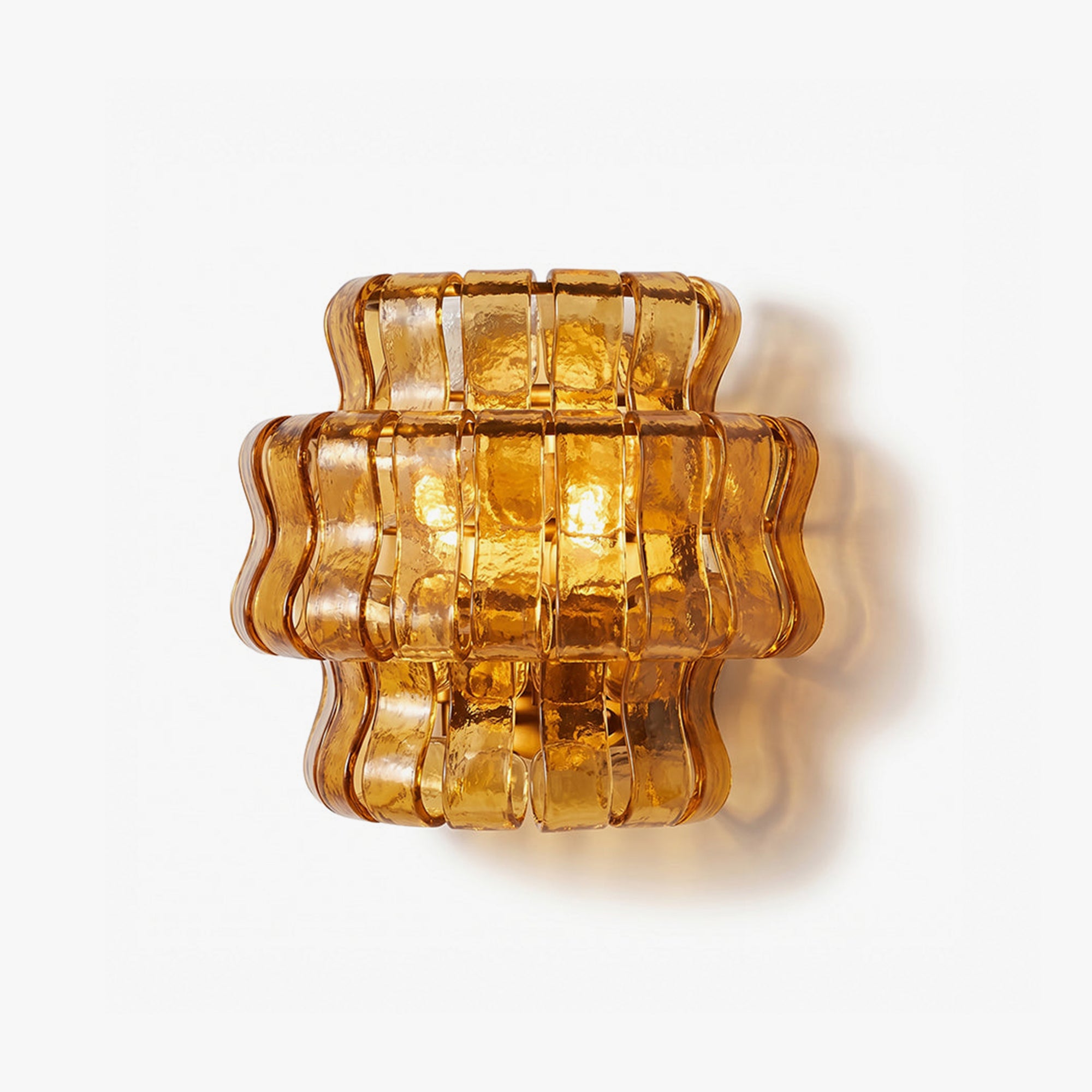 Ribbon Glass Wall Sconce