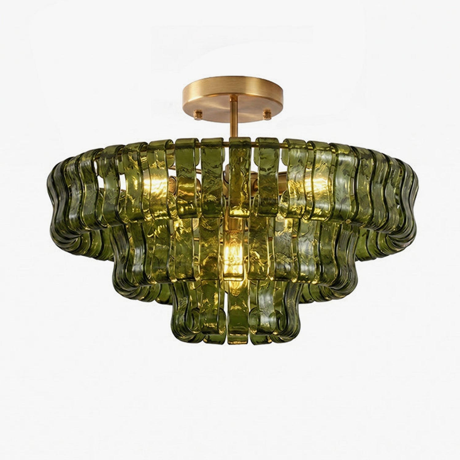 Ribbon Glass Ceiling Light
