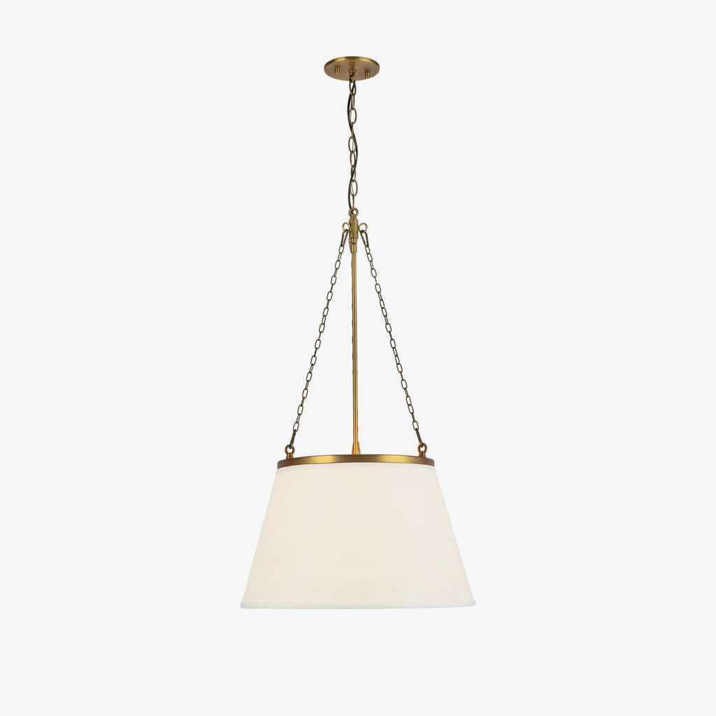 Callista Fabric Tapered Pendant Lamp