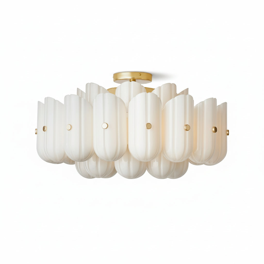 Origami Glass Ceiling Lamp