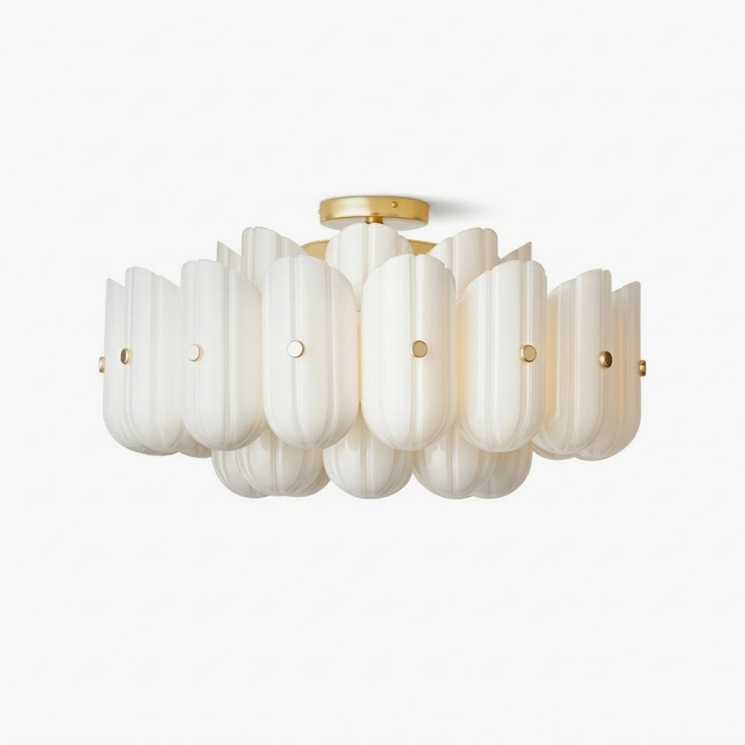 Origami Glass Ceiling Lamp