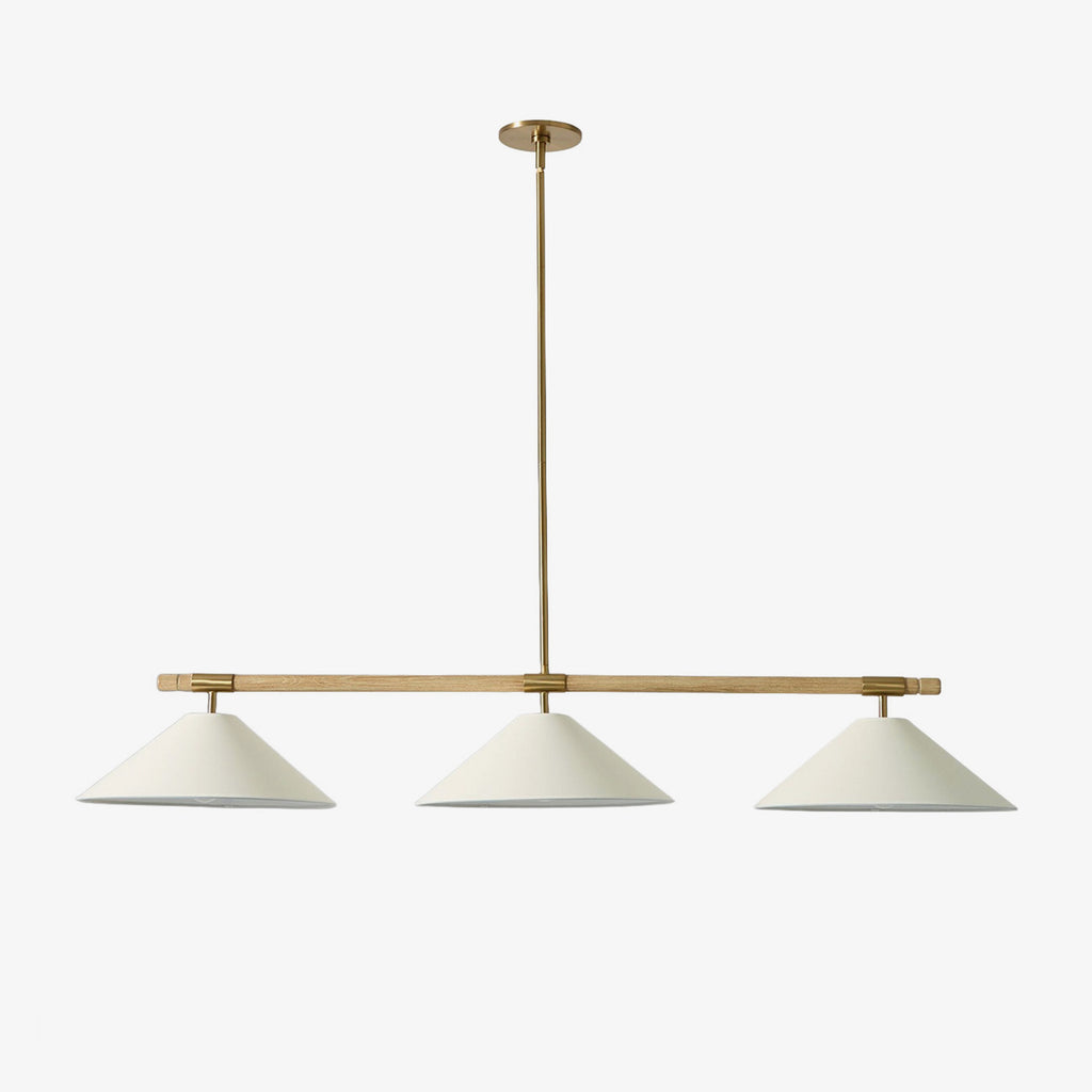 Merivale Linen Linear Island Pendant Lamp