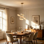 Aluminum Petal Chandelier