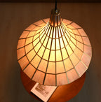 Konischer Buntglas-Anhänger