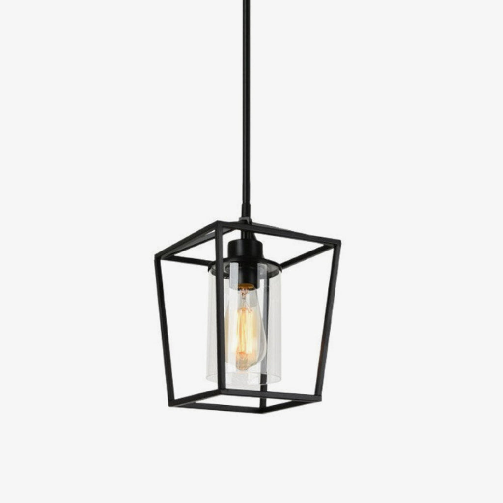 Lantern Cage Iron Pendant Light