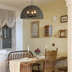 Aero Mesh Iron Dome Pendant Light