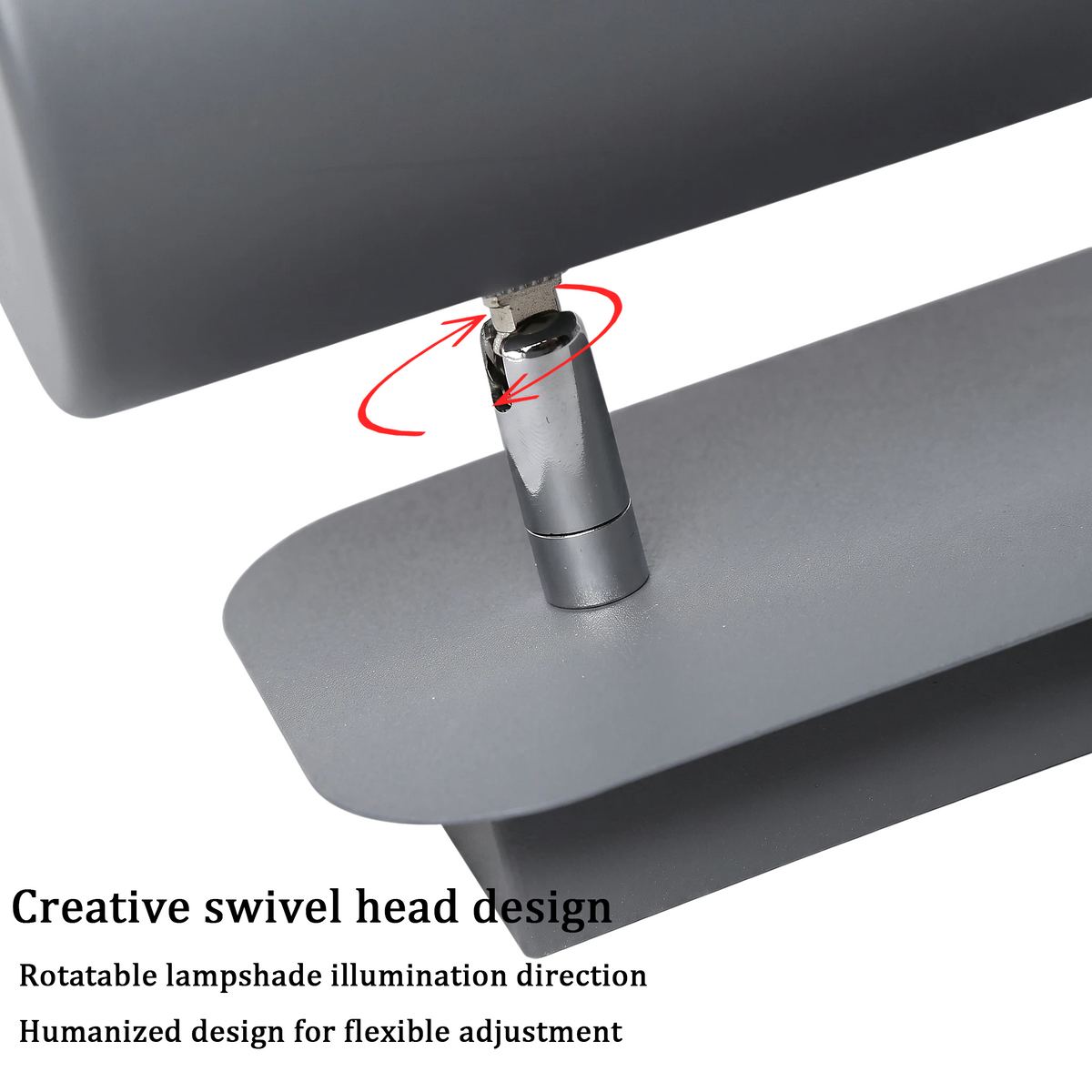 Detail View of Swivel Joint for Light Head Angle Adjustment