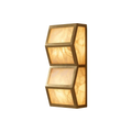 Alabaster Cascade Rectangular Wall Light