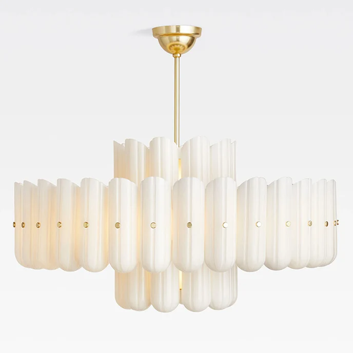 Origami Glass Chandelier