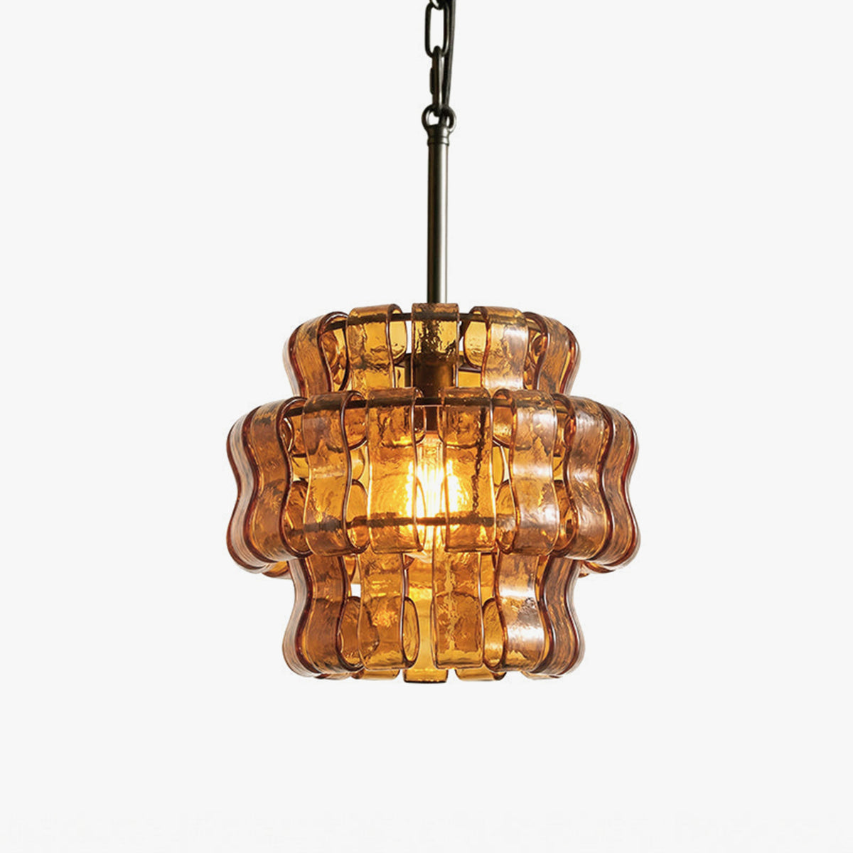 Ribbon Glass Pendant Light