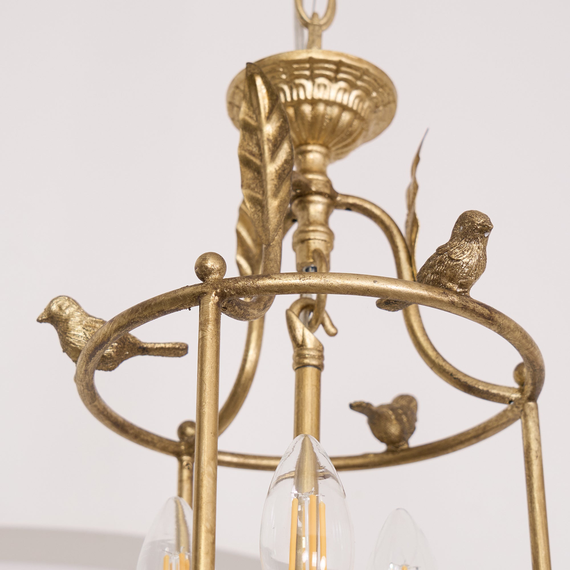Iron Lantern Pendant Light