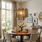 Interlocking Disc Chandelier