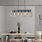 5-Light Linear Island Chandelier