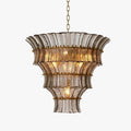Vesper Glass Tiered Chandelier
