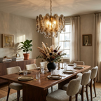 Interlocking Disc Chandelier