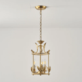 Iron Lantern Pendant Light