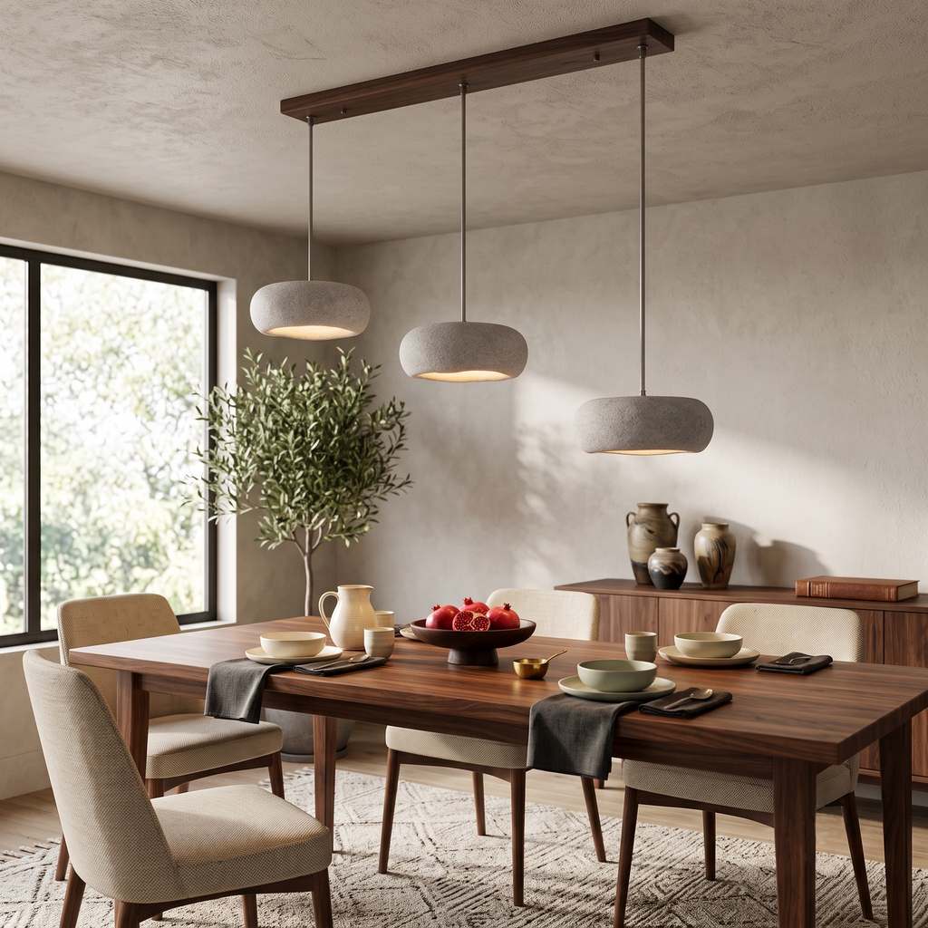 Travertine Pendant Light
