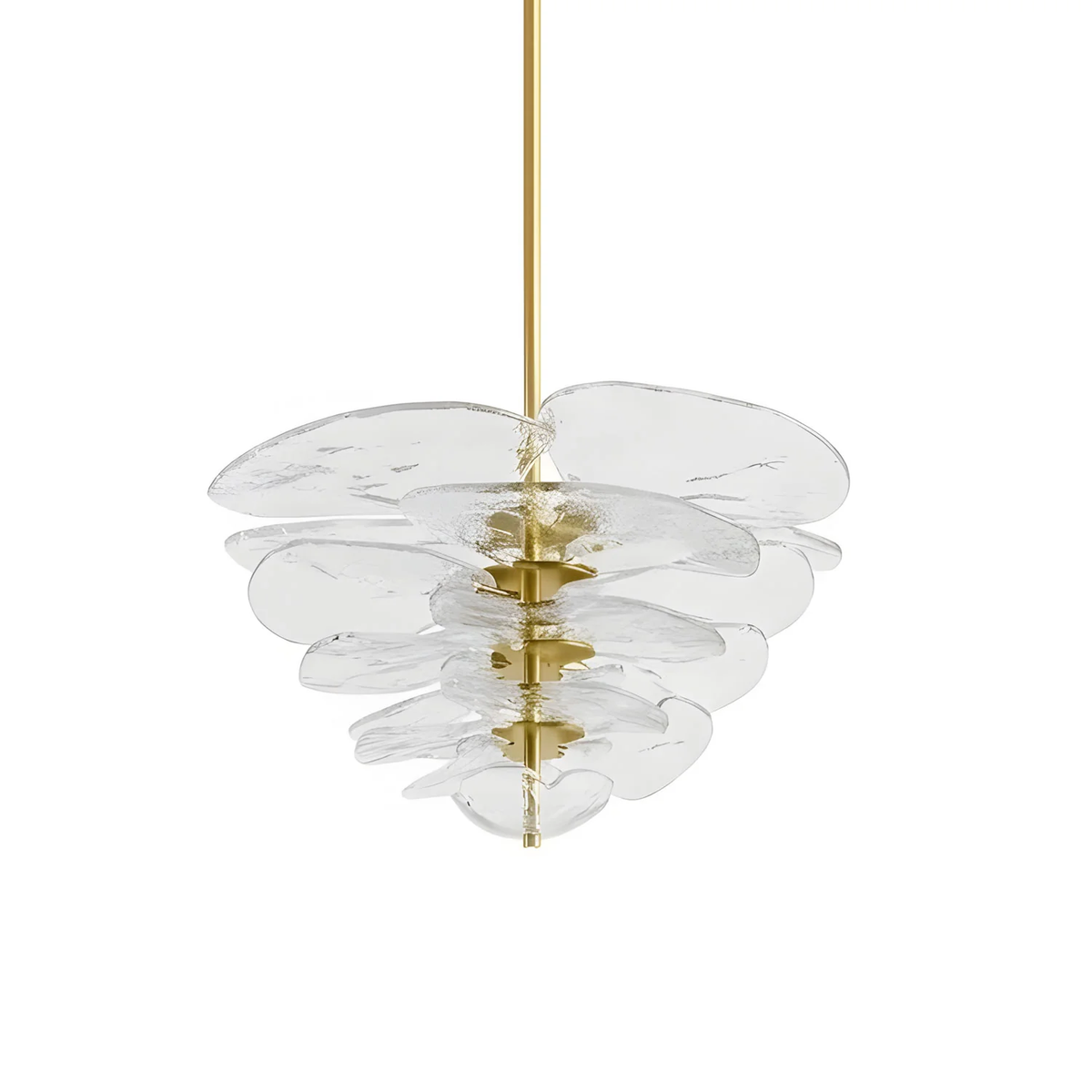 Lotus Leaf Murano Chandelier