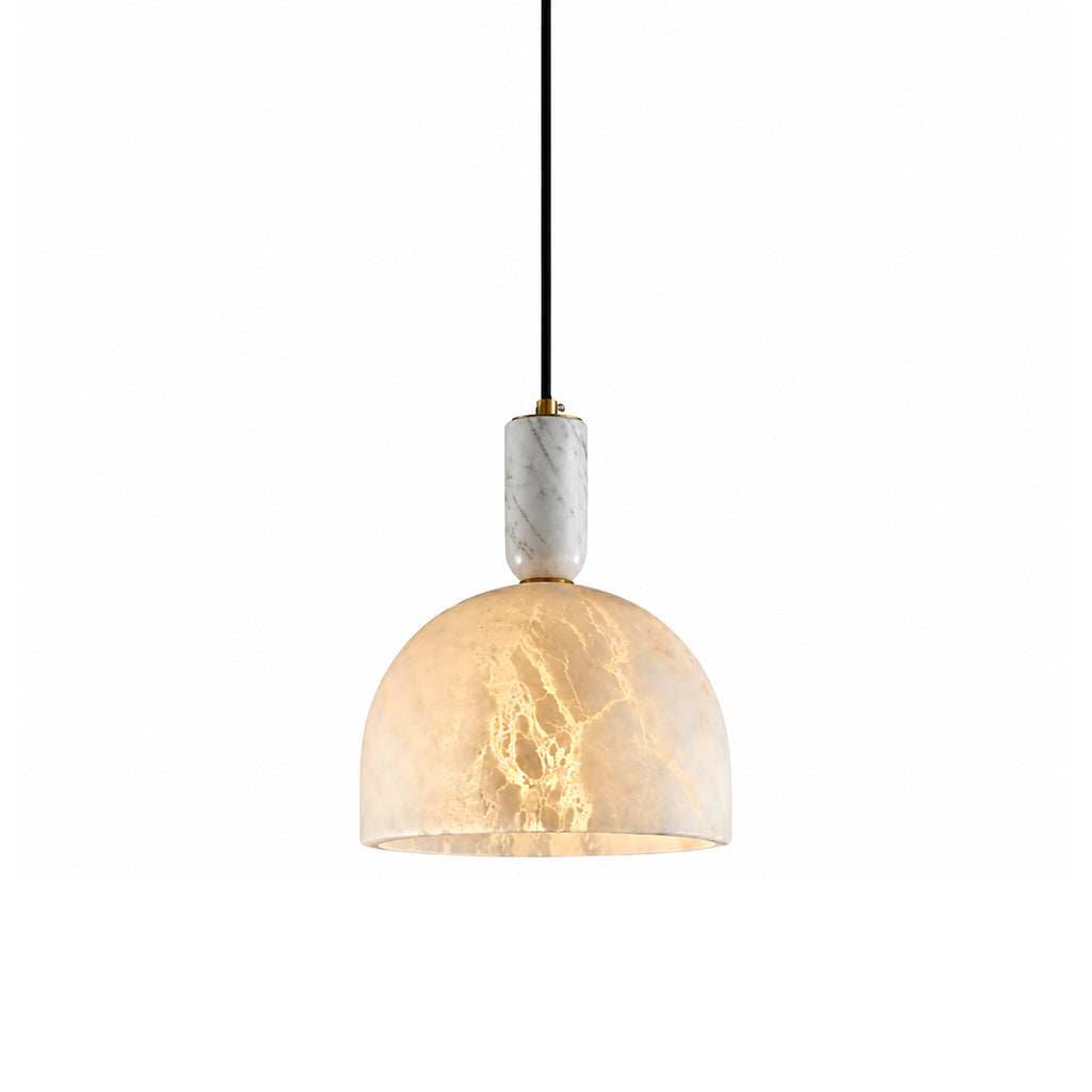 Cairo Dome Alabaster Pendant Light