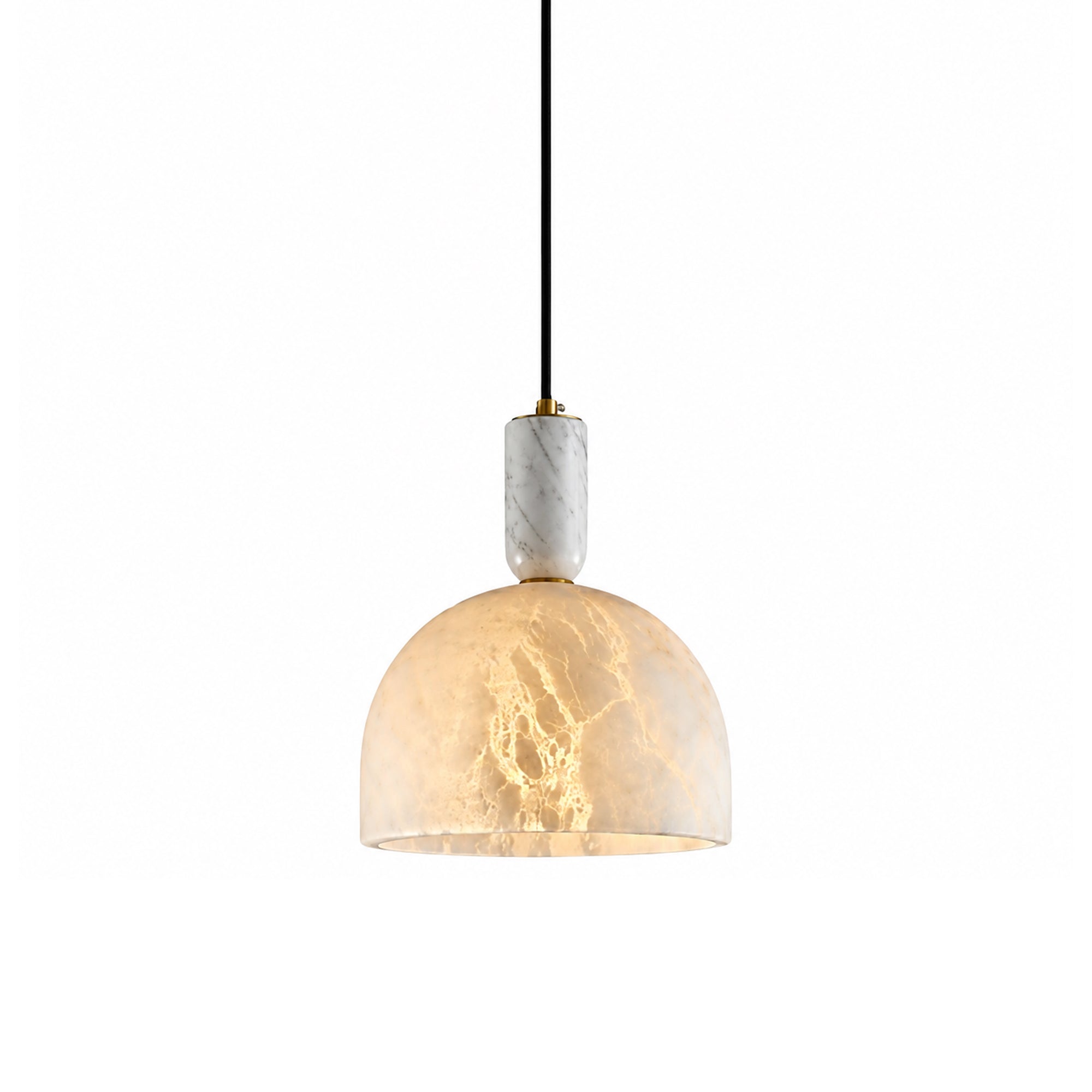 Cairo Dome Alabaster Pendant Light