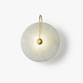 Alabaster Disc Wall Sconce