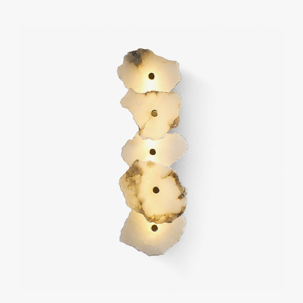 Alabaster Cascade Wall Sconce