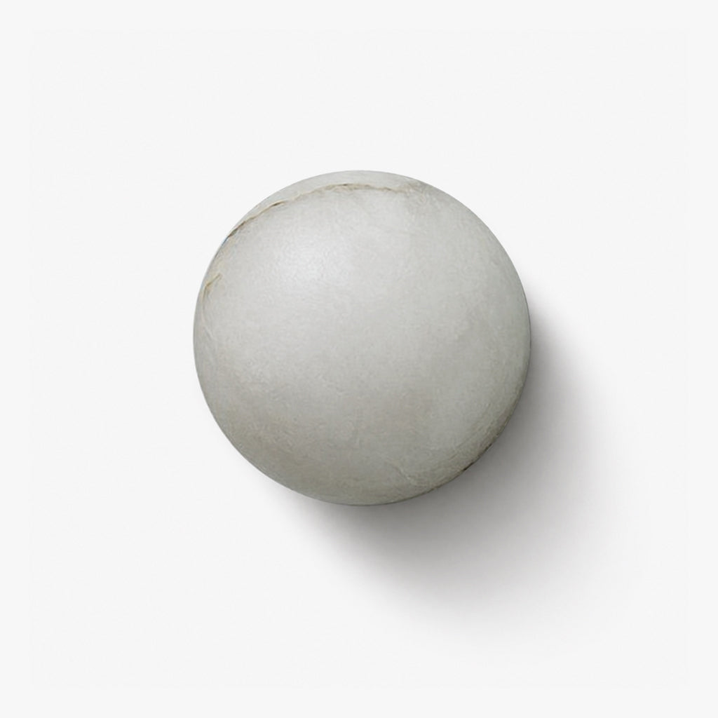 Alabaster Minimalist Round Wall Sconce