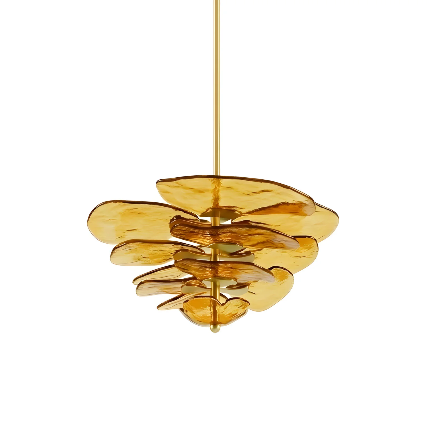 Lotus Leaf Murano Chandelier
