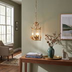 Iron Lantern Pendant Light