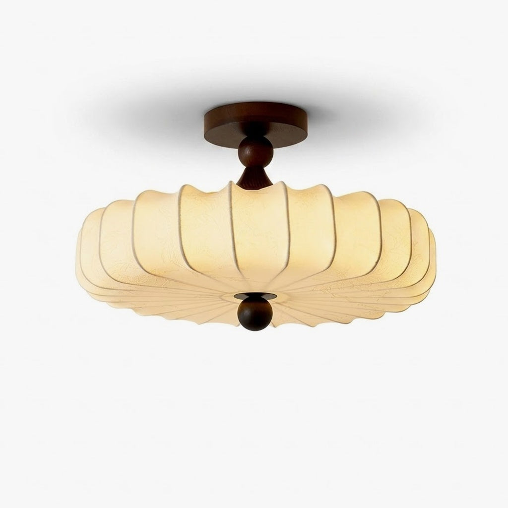 Lattice Fabric Ceiling Lamp