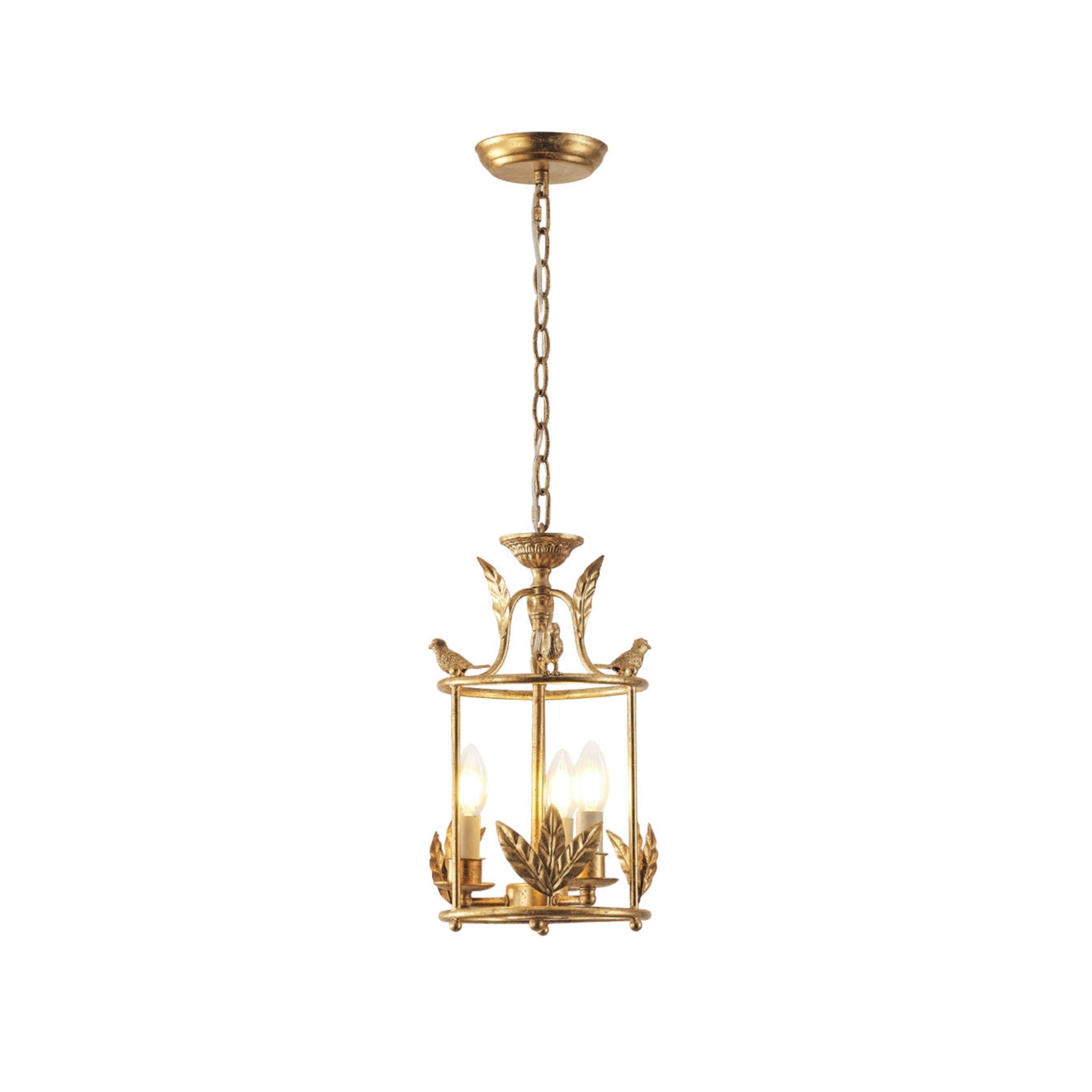 Iron Lantern Pendant Light