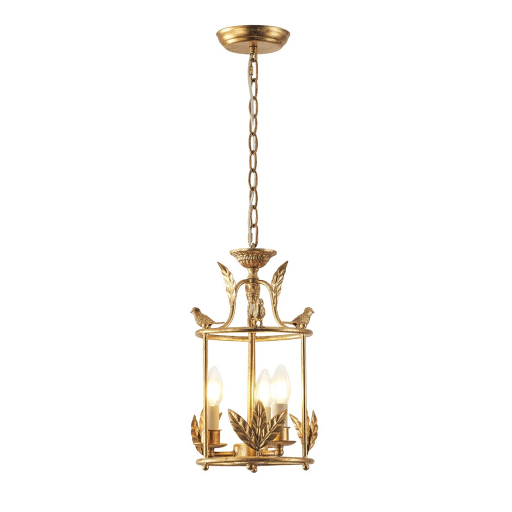Iron Lantern Pendant Light