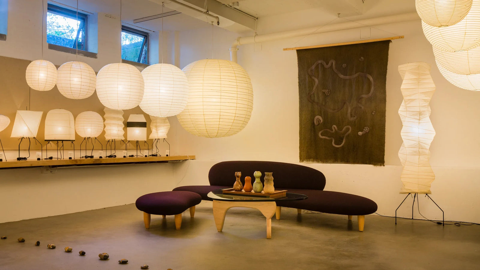 Akari A Series paper pendant light