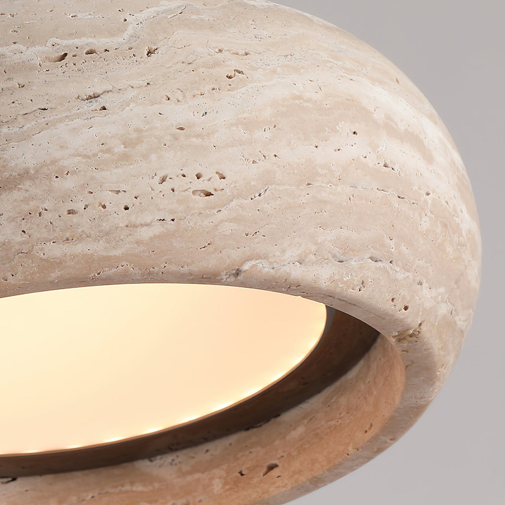 Travertine Pendant Light