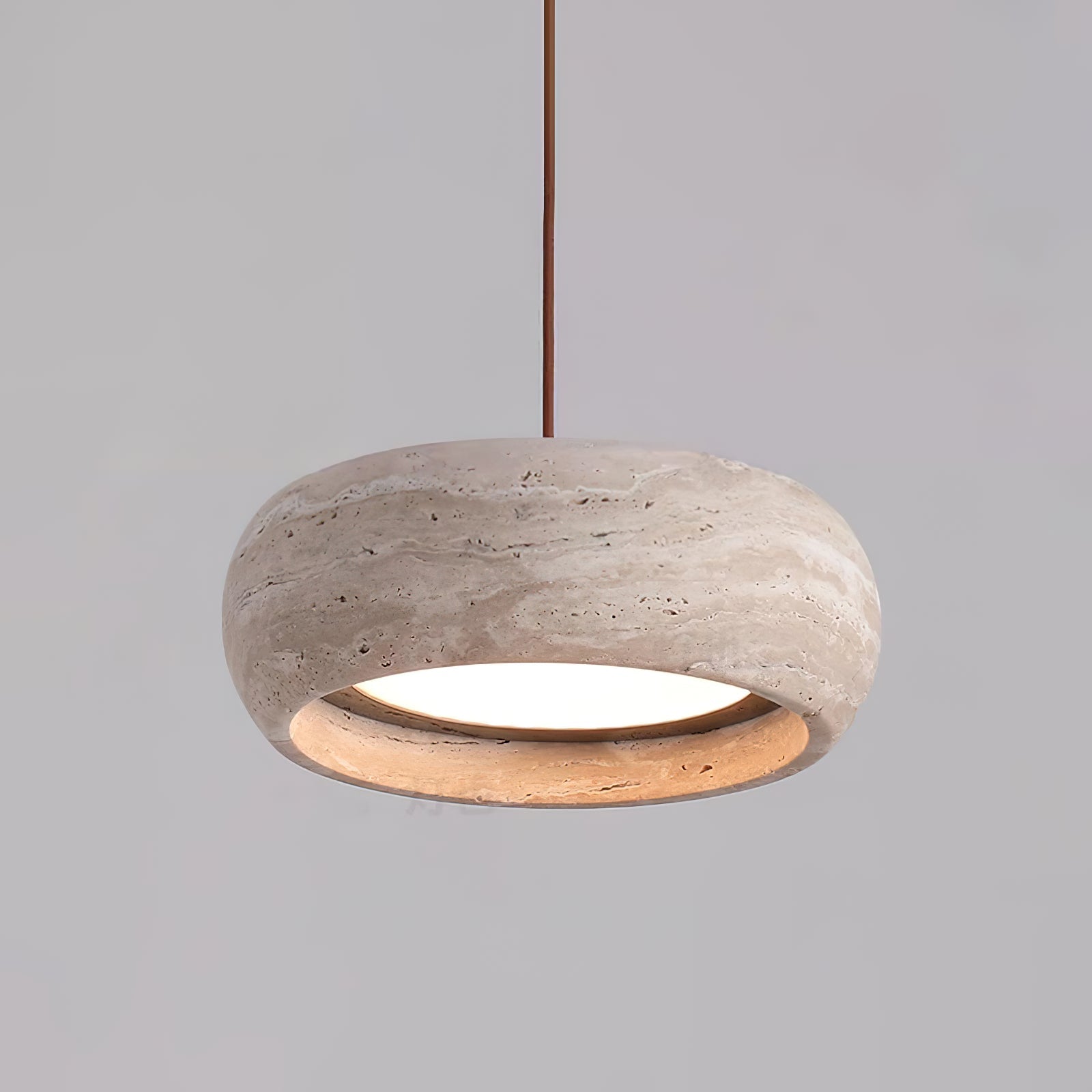 Travertine Pendant Light