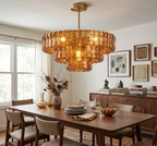 Ribbon Glass Ceiling Light